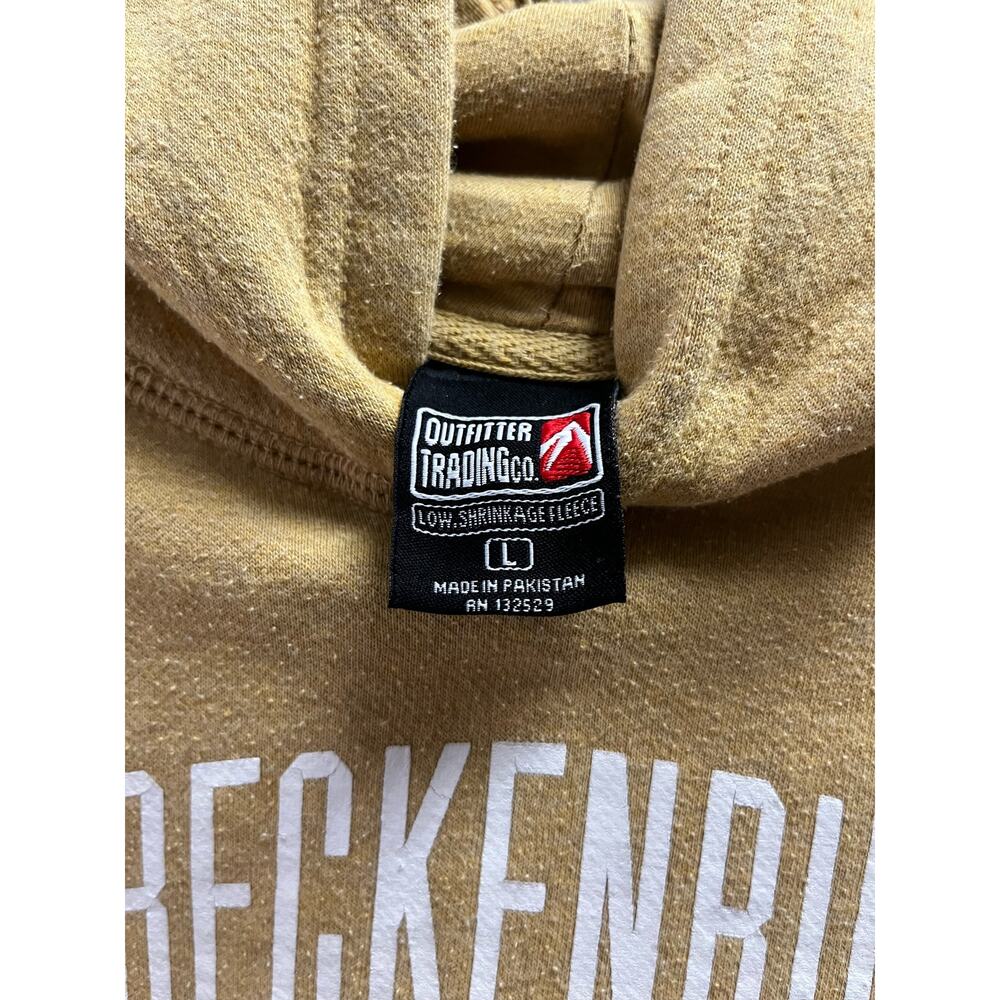Outfitter Trading Company, Breckenridge Ski Resort hoodie, yellow, Youth Large - Picture 5 of 5
